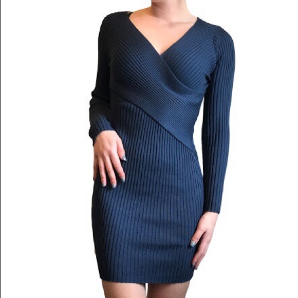 NWOT Blue Dress - Picture 1 of 4